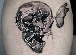 Dö skallar tatuering, Death skull tattoo