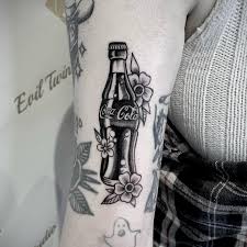 Coca cola tatuering, Coca cola tattoo.