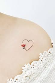 Hjärtan tatuering, Heart tattoo.