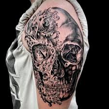 Dö skallar tatuering, Death skull tattoo