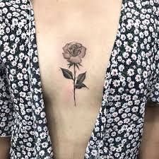 Blommor tatuering, Flowers tattoo.