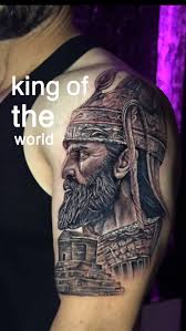 Kung tatuering, King tattoo.
