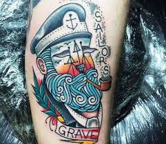 Grav tatuering, Grave tattoo.