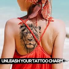 Lejon, tatuering, lion tattoo.