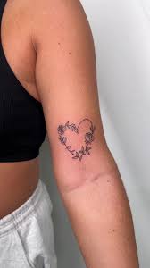 Hjärtan tatuering, Heart tattoo.