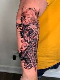 Kung tatuering, King tattoo.