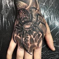Spindel, spindlar tatuering, spider tattoo.