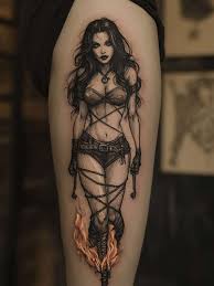 Sexy kvinna tatuering, sexy women tattoo.