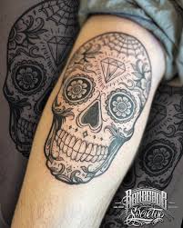 Dö skallar tatuering, Death skull tattoo