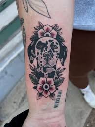 Dalmatin tatuering, Dalmatin tattoo.