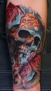 Dö skallar tatuering, Death skull tattoo