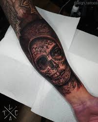 Dö skallar tatuering, Death skull tattoo