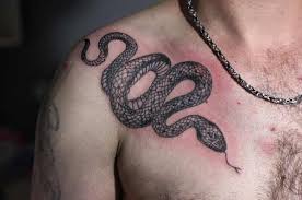 Ormar tatuering, Snake tattoo.