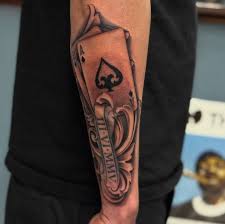 Black jack tatuering, Black jack tattoo.