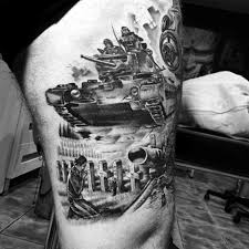 pansarvagn, Stridsvagnar, militär fordon tatuering, tank, tanks tattoo.