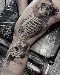 Dö skallar tatuering, Death skull tattoo