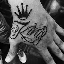 Kung tatuering, King tattoo.