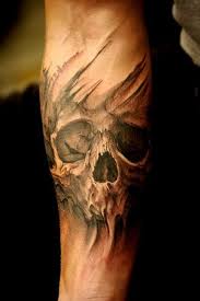 Dö skallar tatuering, Death skull tattoo
