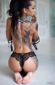 Sexy kvinna tatuering, sexy women tattoo.