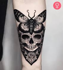 Dö skallar tatuering, Death skull tattoo