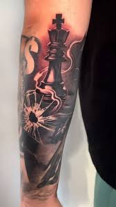 Kung tatuering, King tattoo.