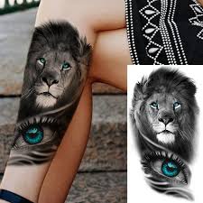 Lejon, tatuering, lion tattoo.