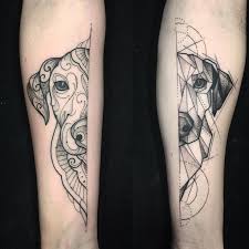 Dalmatin tatuering, Dalmatin tattoo.