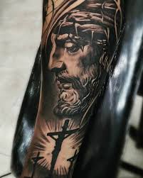 Gud tatuering, God tattoo.