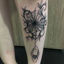 Spindel, spindlar tatuering, spider tattoo.