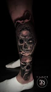 Dö skallar tatuering, Death skull tattoo
