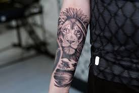 Lejon, tatuering, lion tattoo.