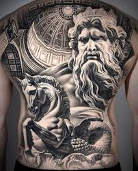 Gud tatuering, God tattoo.