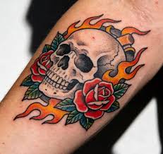 Dö skallar tatuering, Death skull tattoo