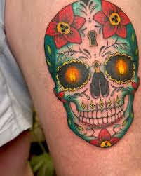 Dö skallar tatuering, Death skull tattoo