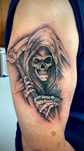 Djävuen tatuering, Devil tattoo.