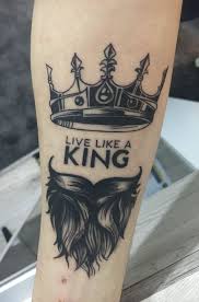 Kung tatuering, King tattoo.