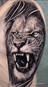 Lejon, tatuering, lion tattoo.