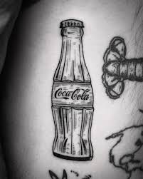 Coca cola tatuering, Coca cola tattoo.