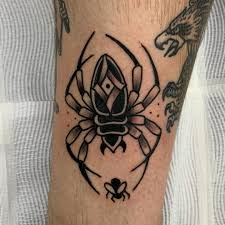 Spindel, spindlar tatuering, spider tattoo.