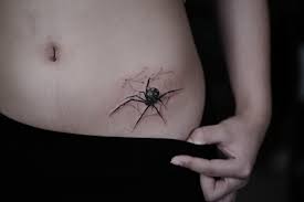Spindel, spindlar tatuering, spider tattoo.