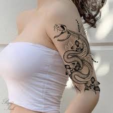Orm, ormar tatuering, Snake, snakes tattoo.