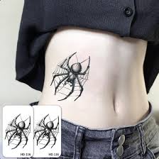 Spindel väv tatuering, Spider web tattoo.