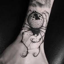 Spindel, spindlar tatuering, spider tattoo.