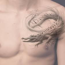 Krokodil, alligator tatuering, crocodile, alligator tattoo.