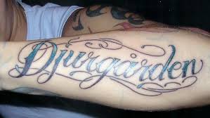 Djurgården tatuering