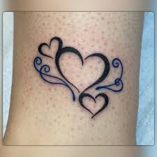 Hjärtan tatuering, Heart tattoo.
