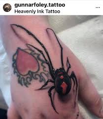 Spindel, spindlar tatuering, spider tattoo.