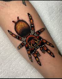 Spindel, spindlar tatuering, spider tattoo.