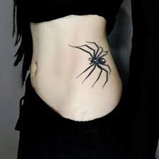 Spindel väv tatuering, Spider web tattoo.