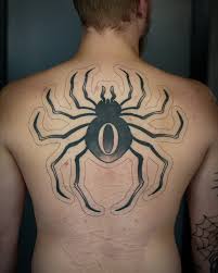 Spindel, spindlar tatuering, spider tattoo.